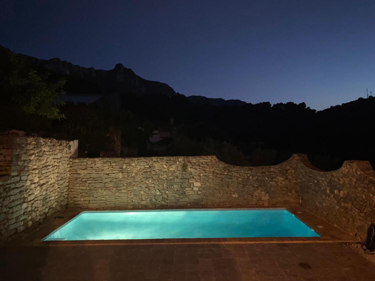 Casa Nicole Naturaleza, Montanas Y Piscina Privada En Alicante Carroja المظهر الخارجي الصورة