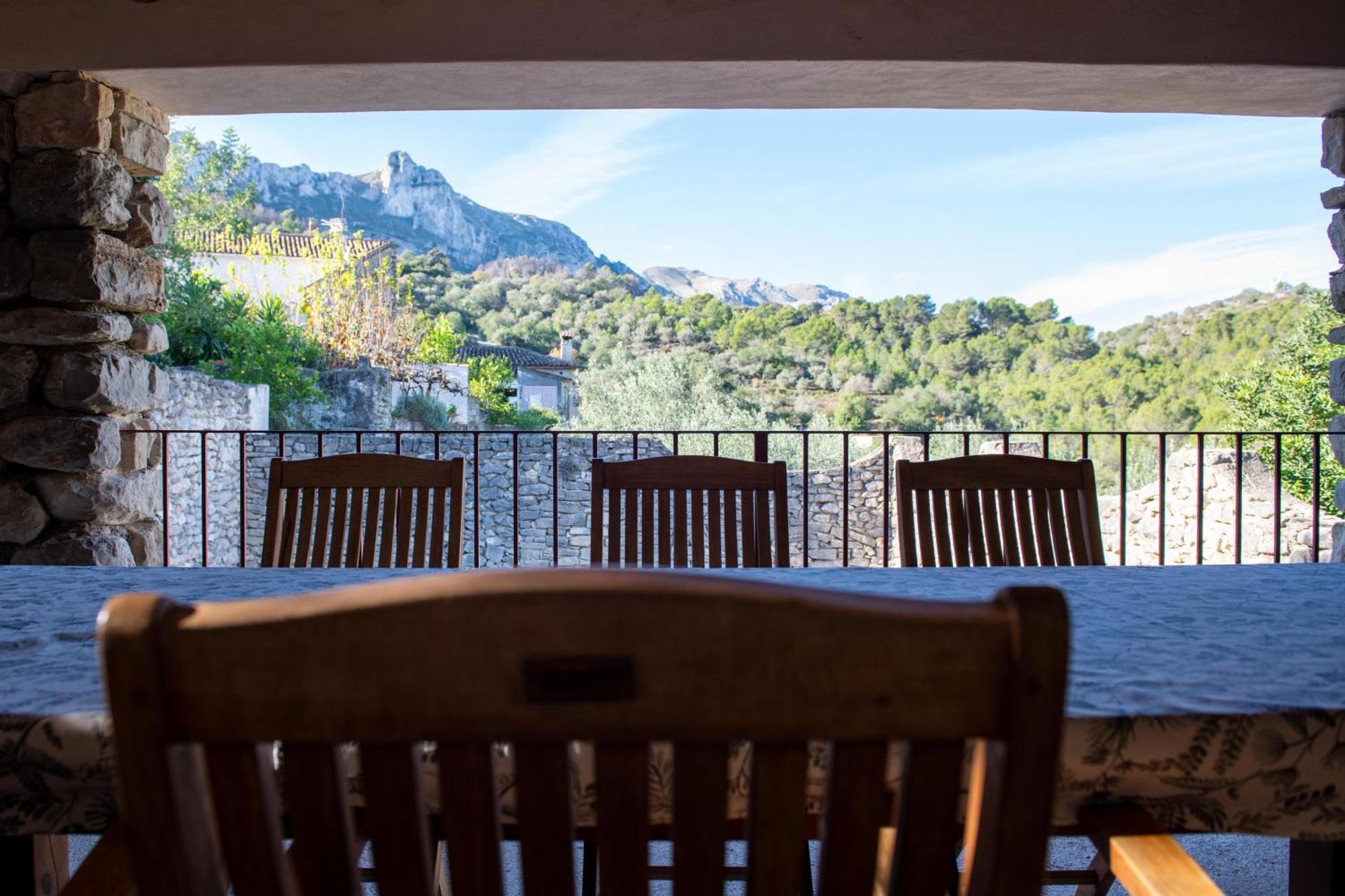 Casa Nicole Naturaleza, Montanas Y Piscina Privada En Alicante Carroja المظهر الخارجي الصورة
